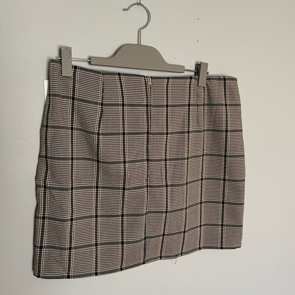 RSQ plaid skirt